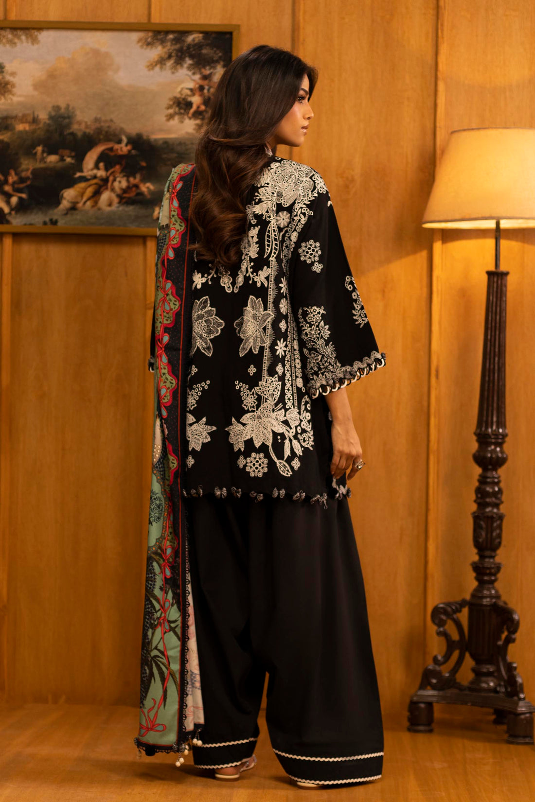 Sana Safinaz | Muzlin Winter 25 | M253-005A - House Of Hania