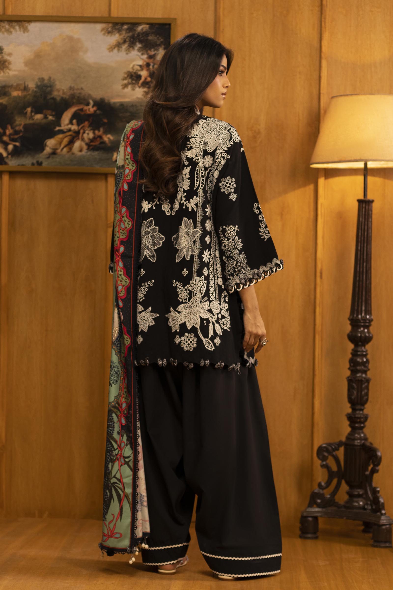 Sana Safinaz | Muzlin Winter 25 | M253-005A - House Of Hania