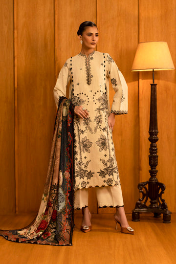 Sana Safinaz | Muzlin Winter 25 | M253-005B - House Of Hania