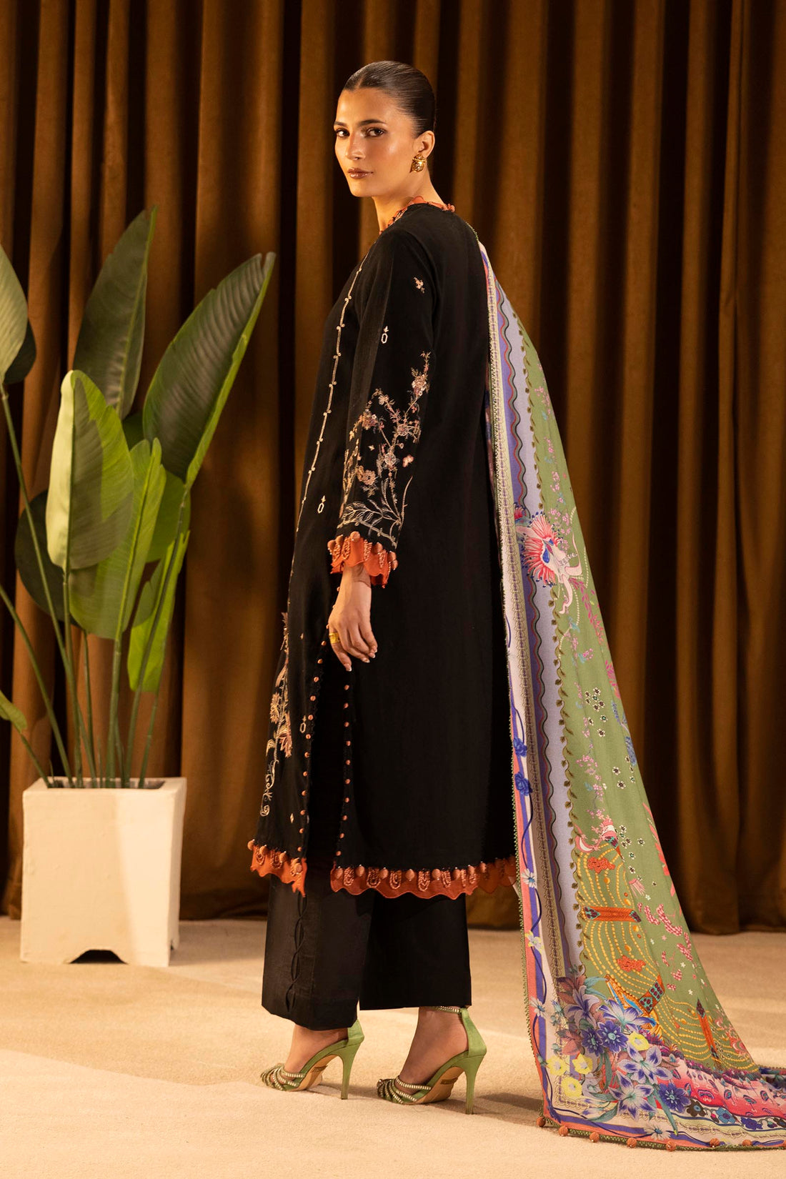 Sana Safinaz | Muzlin Winter 25 | M253-006A - House Of Hania