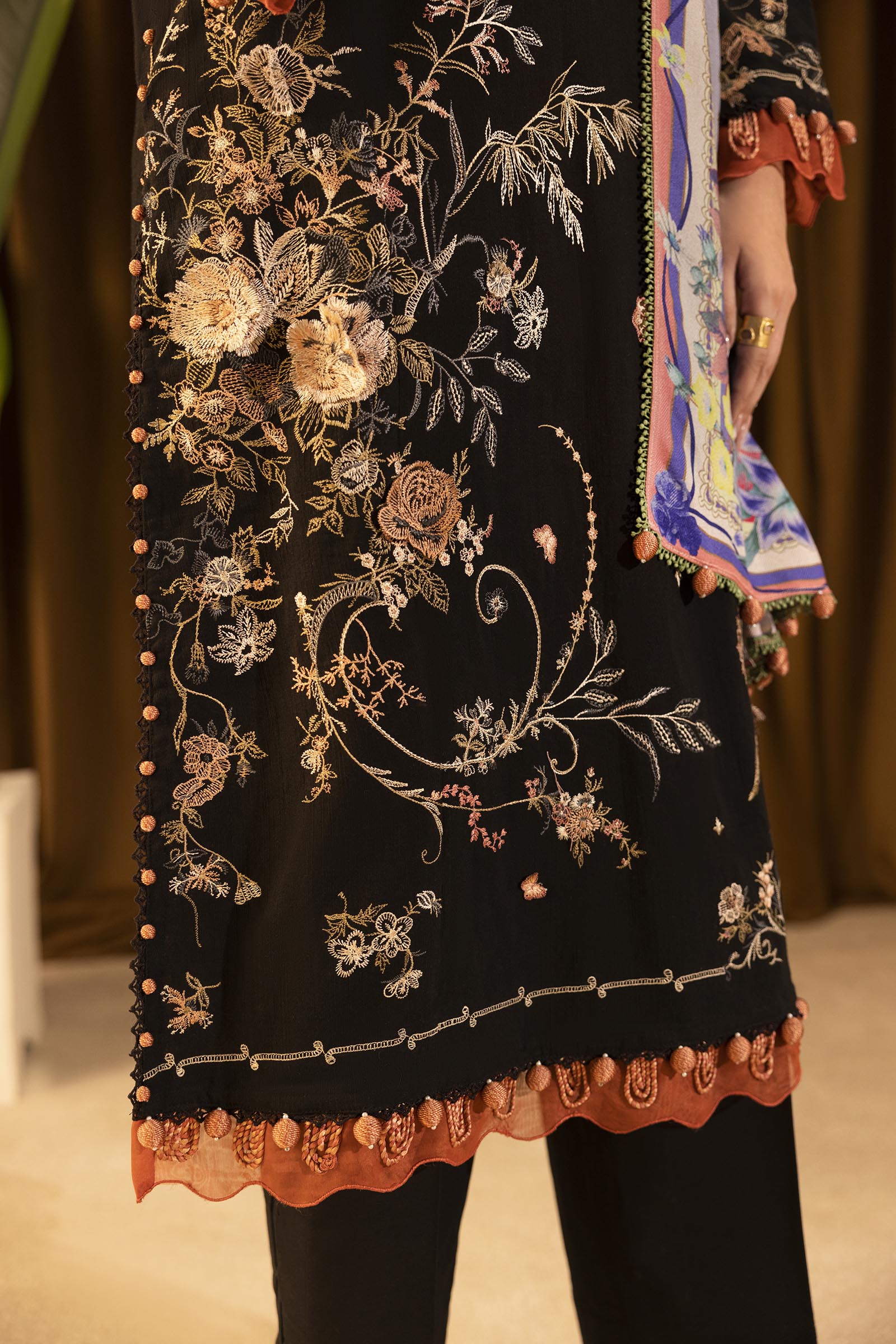 Sana Safinaz | Muzlin Winter 25 | M253-006A - House Of Hania