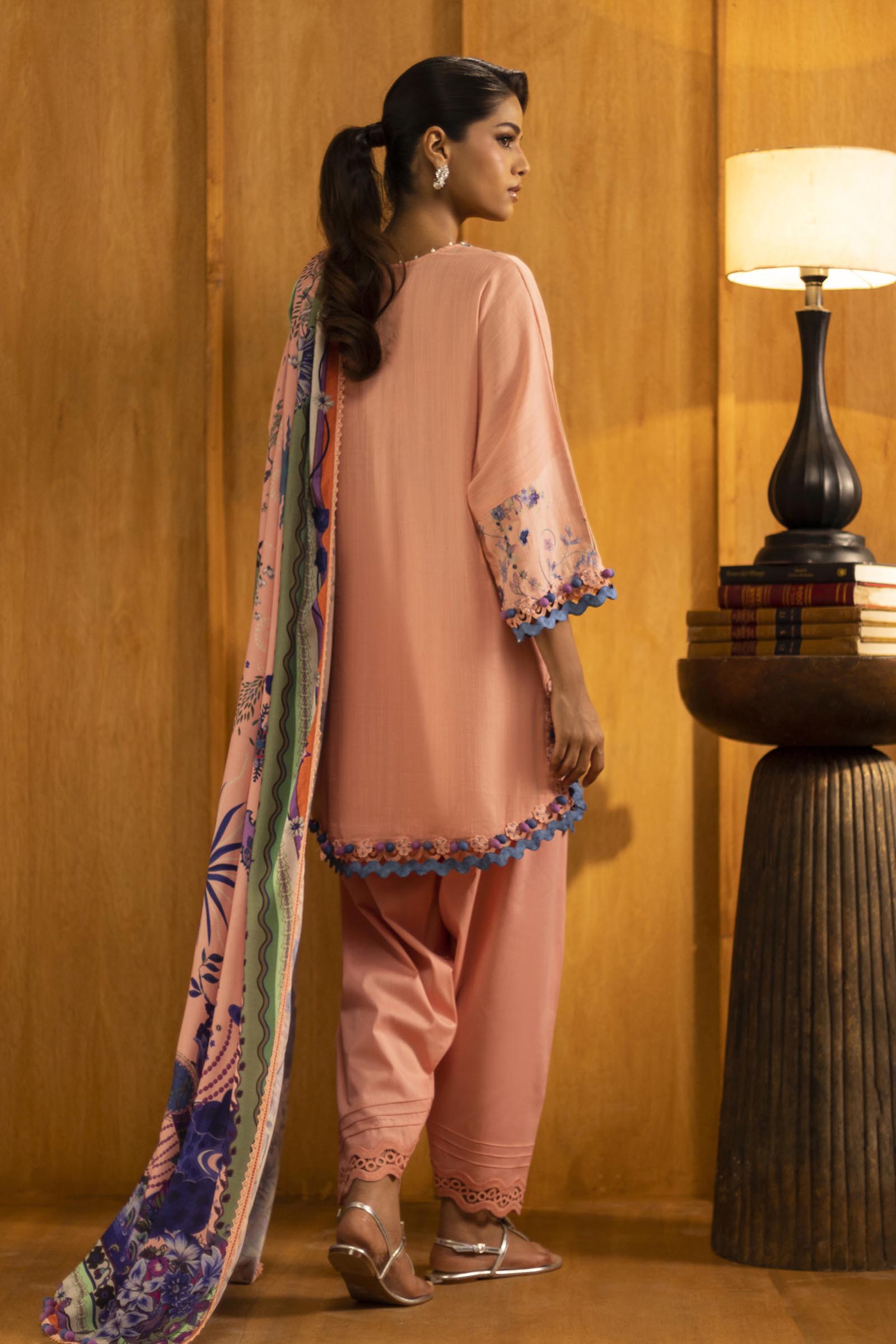 Sana Safinaz | Muzlin Winter 25 | M253-006B - House Of Hania