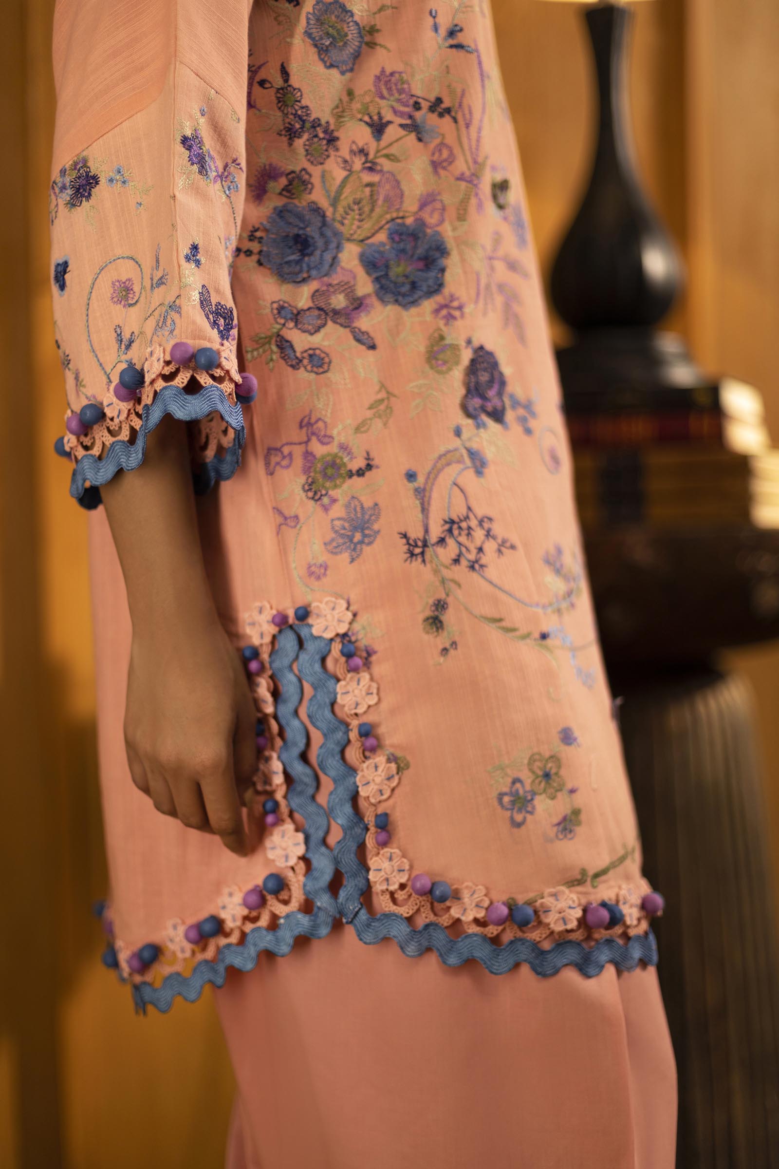 Sana Safinaz | Muzlin Winter 25 | M253-006B - House Of Hania