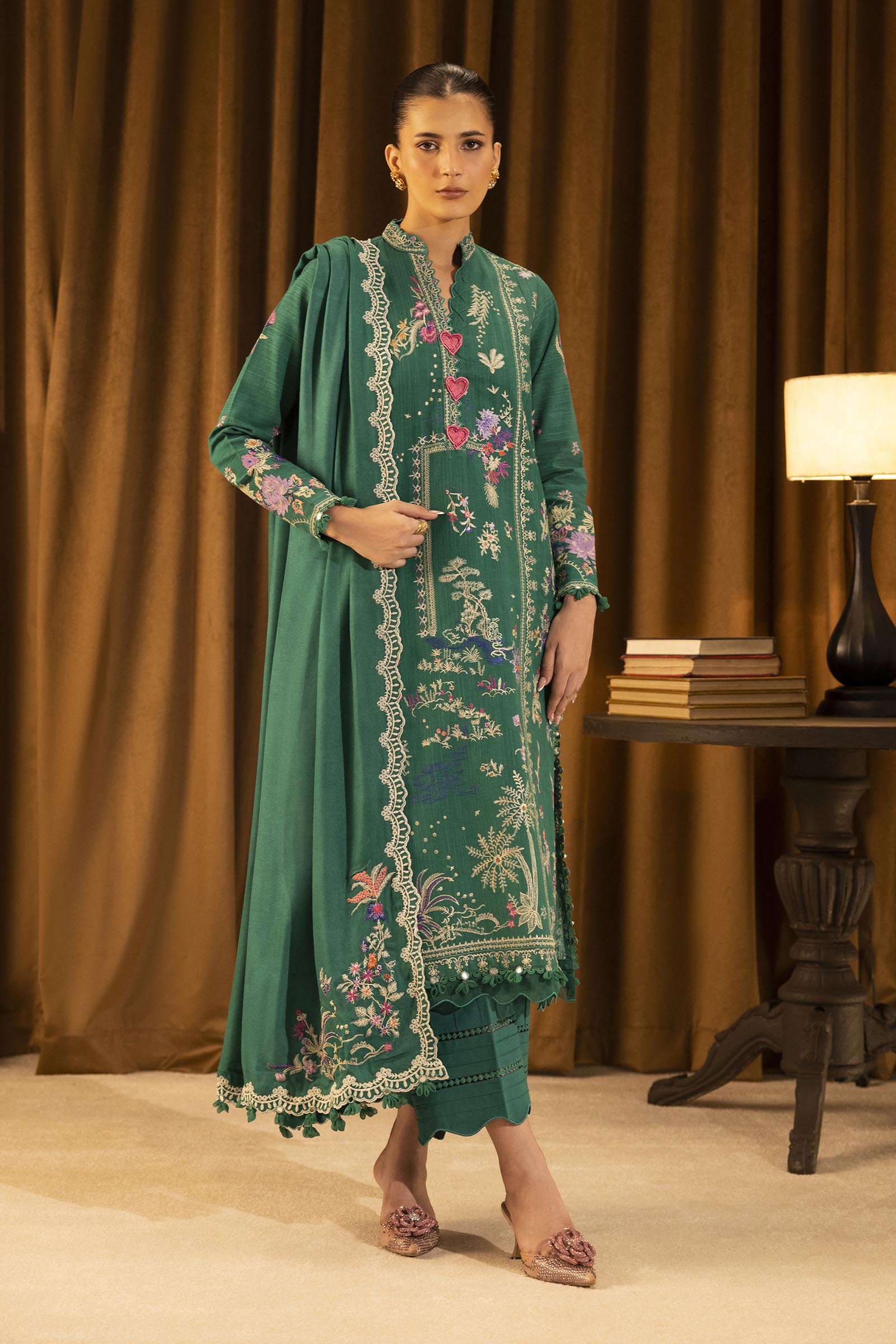 Sana Safinaz | Muzlin Winter 25 | M253-007A - House Of Hania