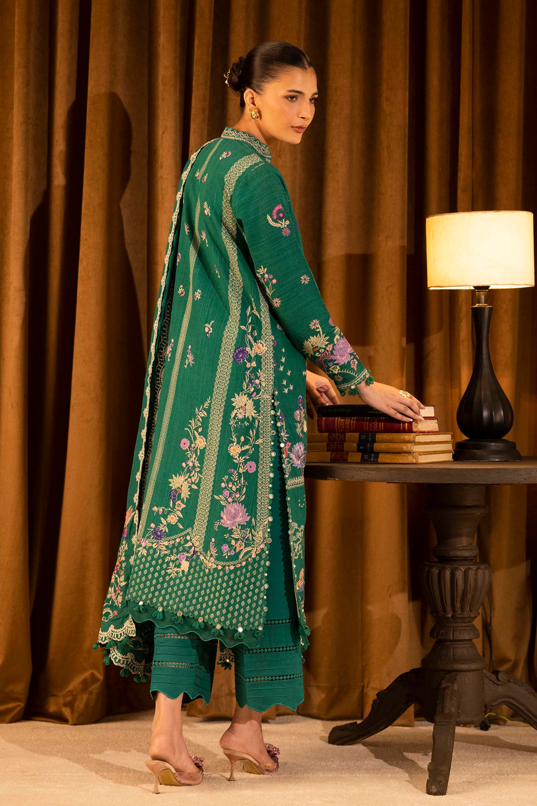 Sana Safinaz | Muzlin Winter 25 | M253-007A - House Of Hania