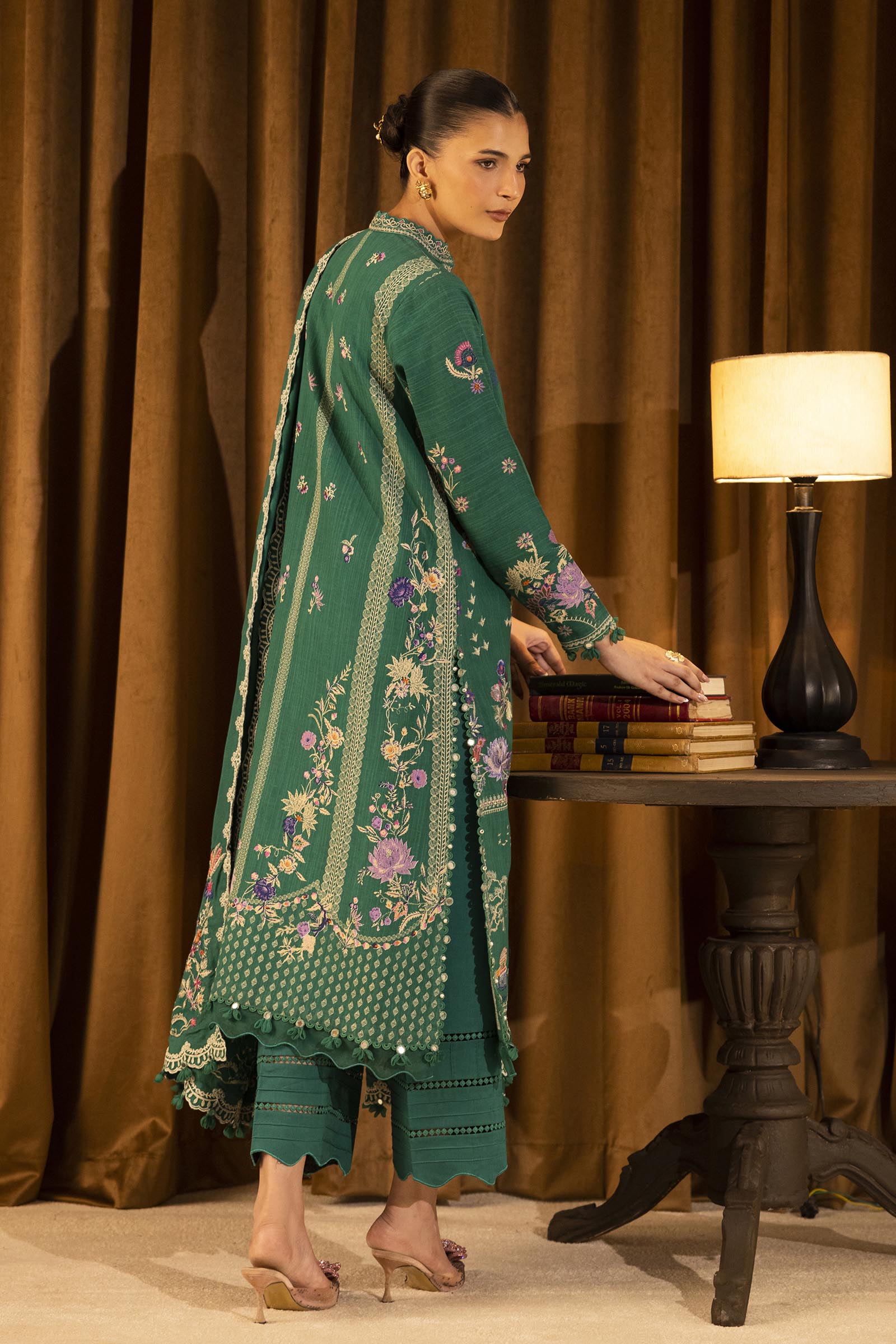 Sana Safinaz | Muzlin Winter 25 | M253-007A - House Of Hania