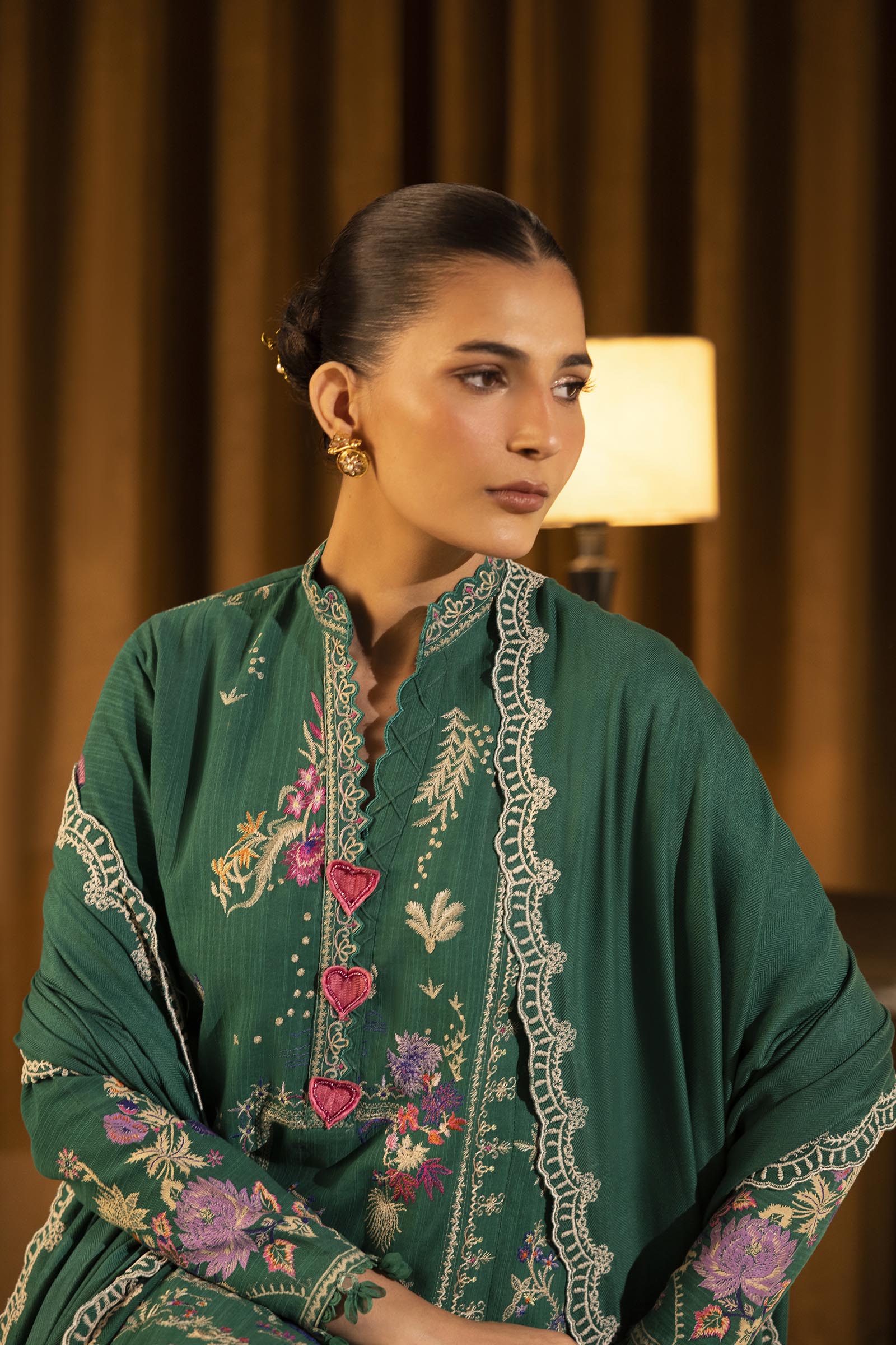 Sana Safinaz | Muzlin Winter 25 | M253-007A - House Of Hania