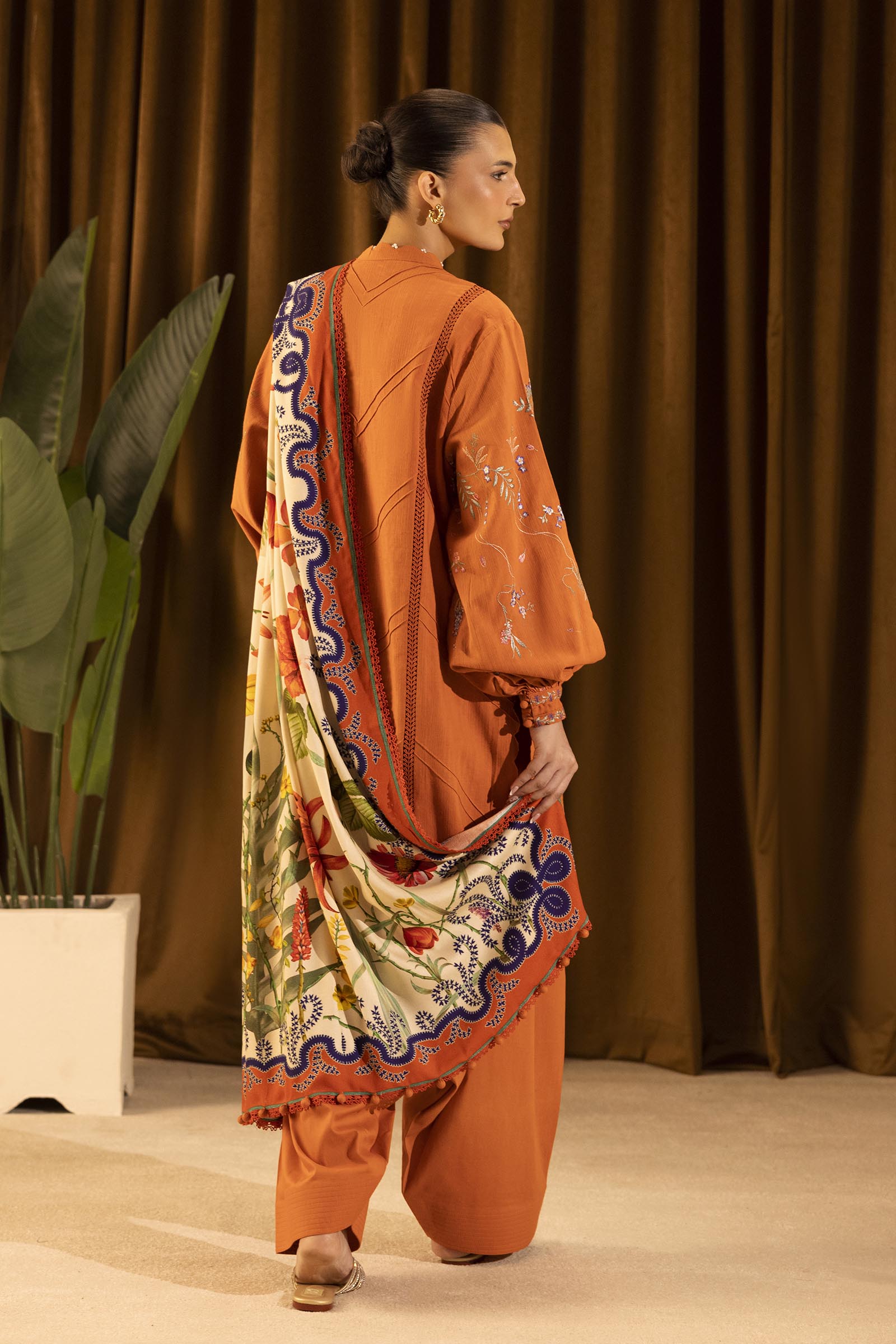 Sana Safinaz | Muzlin Winter 25 | M253-009B - House Of Hania