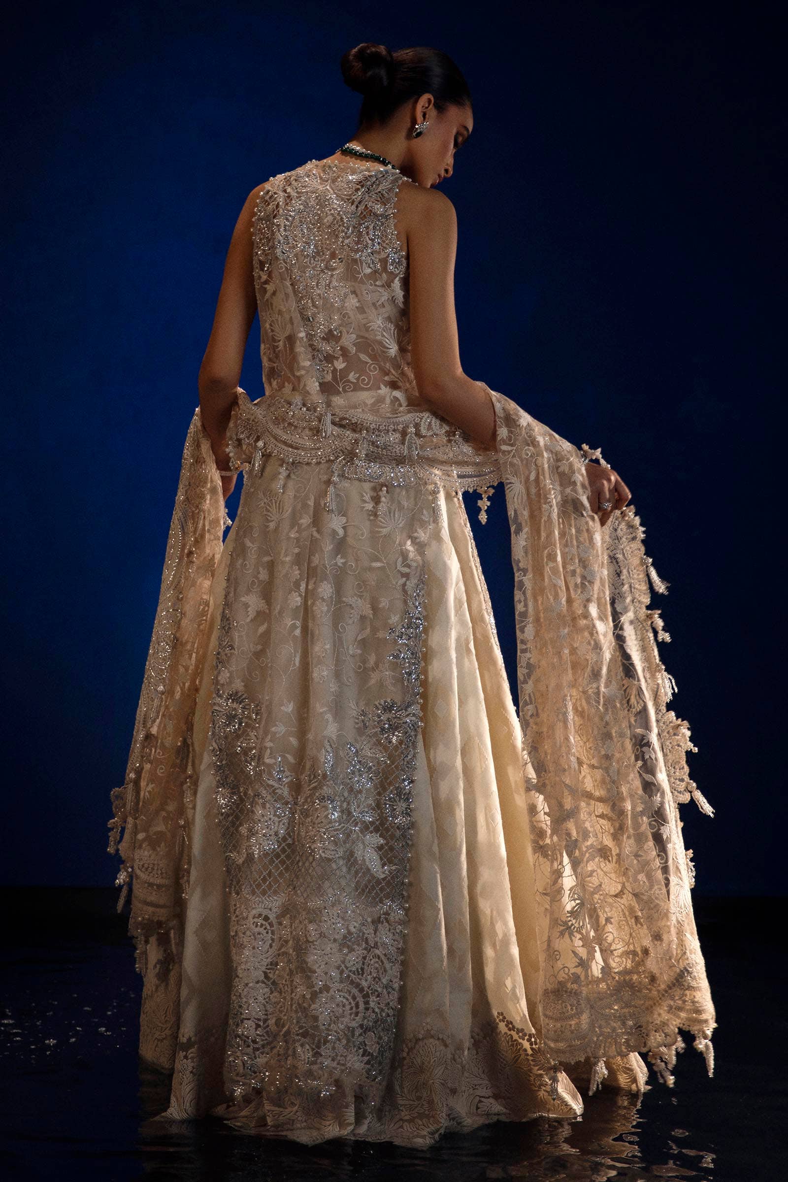 Sana Safinaz | Nura Festive 24 | N241-001-3CT - House Of Hania