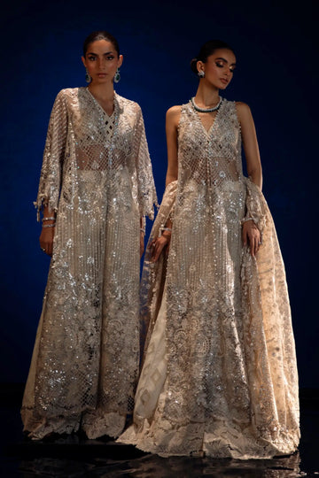 Sana Safinaz | Nura Festive 24 | N241-001-3CT - House Of Hania