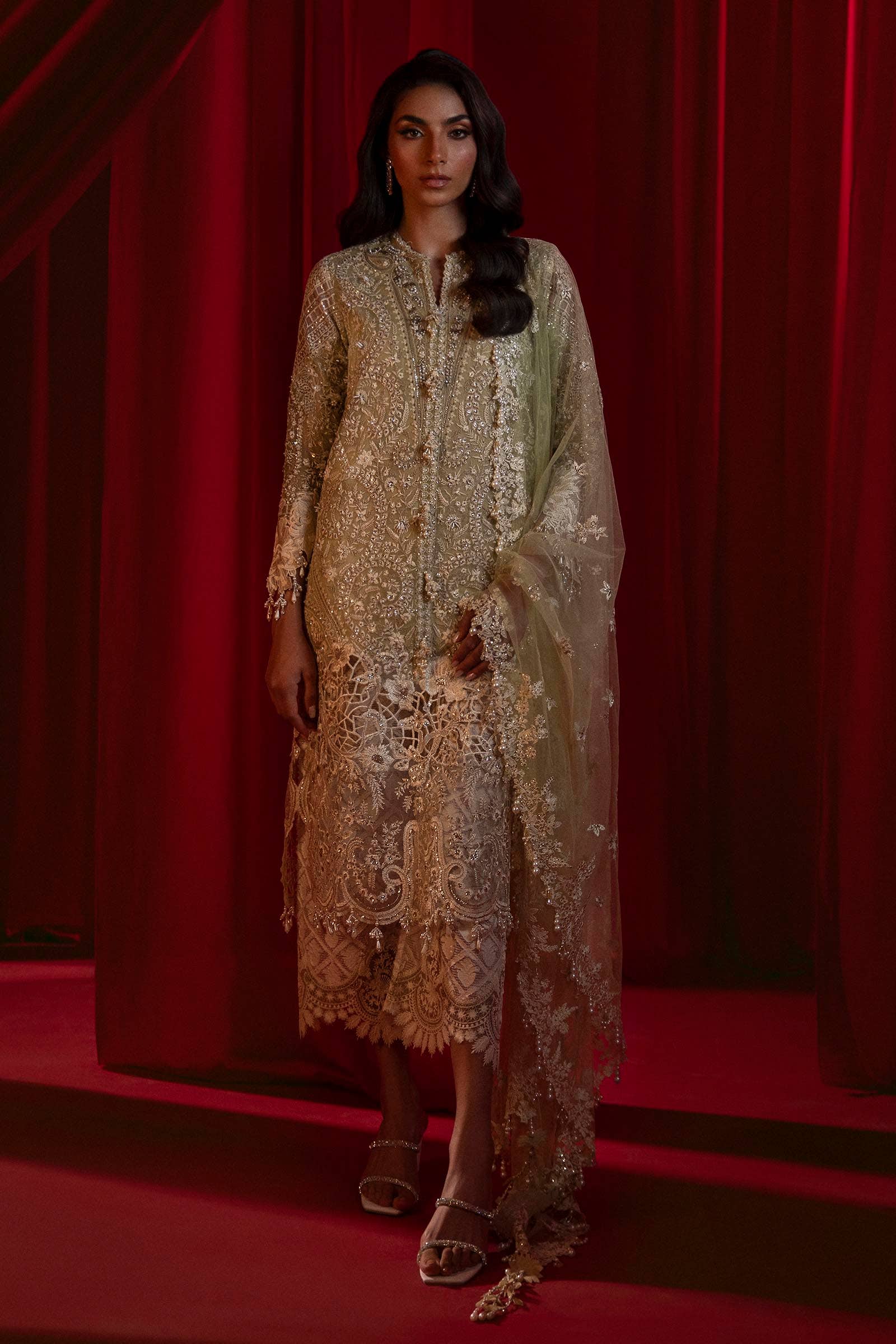 Sana Safinaz | Nura Festive 24 | N241-003-3CT - House Of Hania