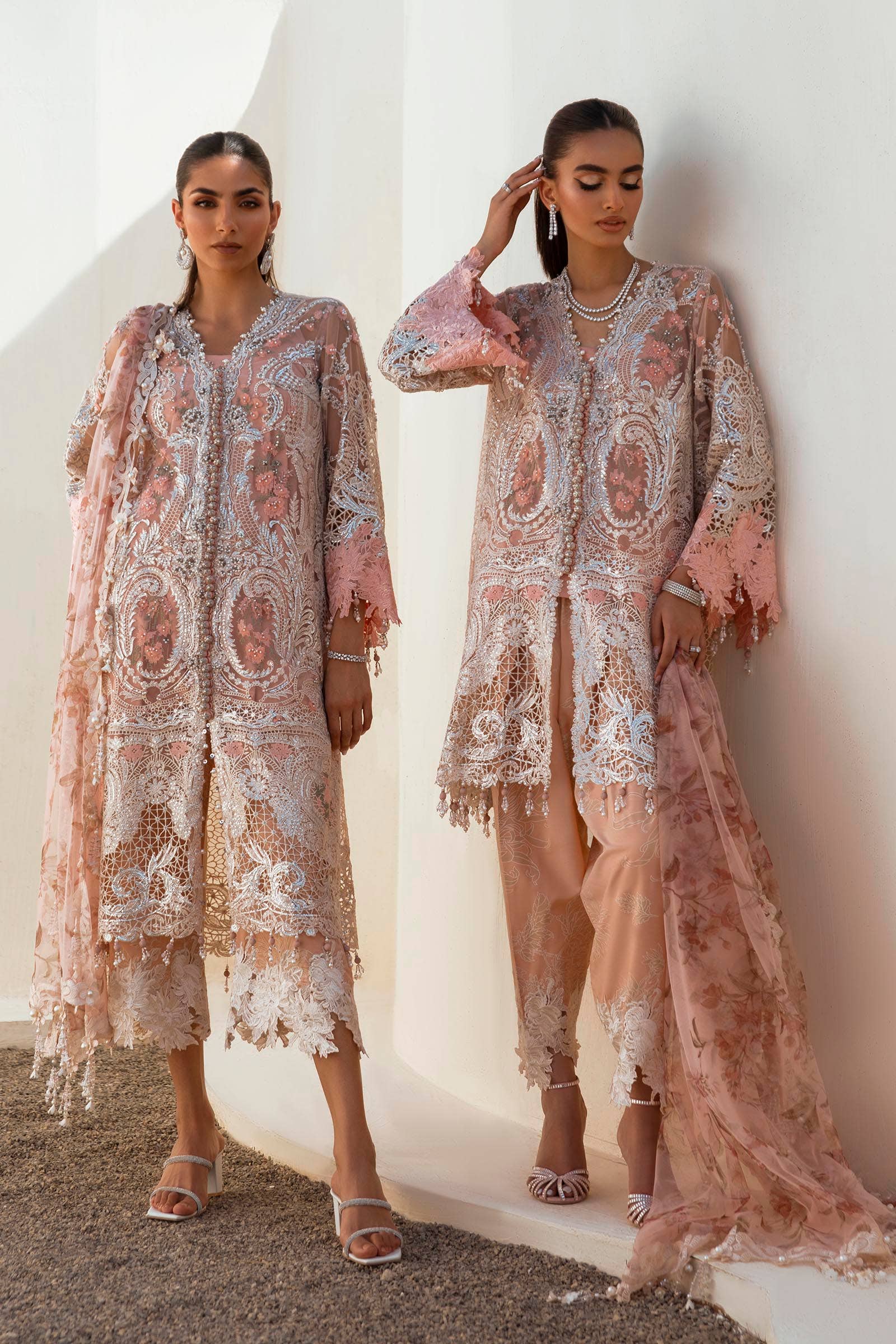 Sana Safinaz | Nura Festive 24 | N241-006-3CT - House Of Hania