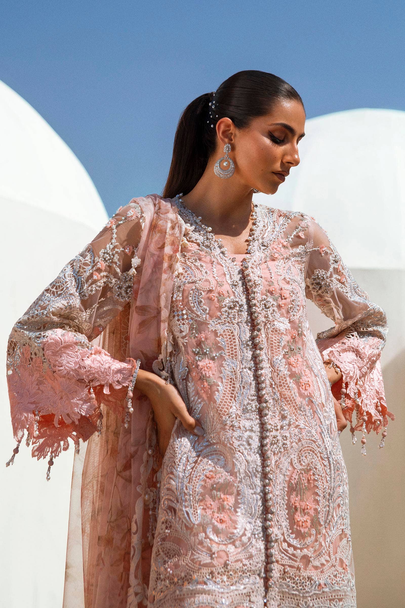 Sana Safinaz | Nura Festive 24 | N241-006-3CT - House Of Hania