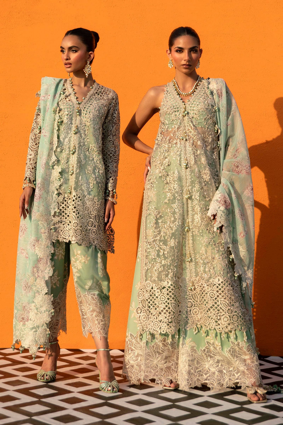 Sana Safinaz | Nura Festive 24 | N241-007-3CV - House Of Hania