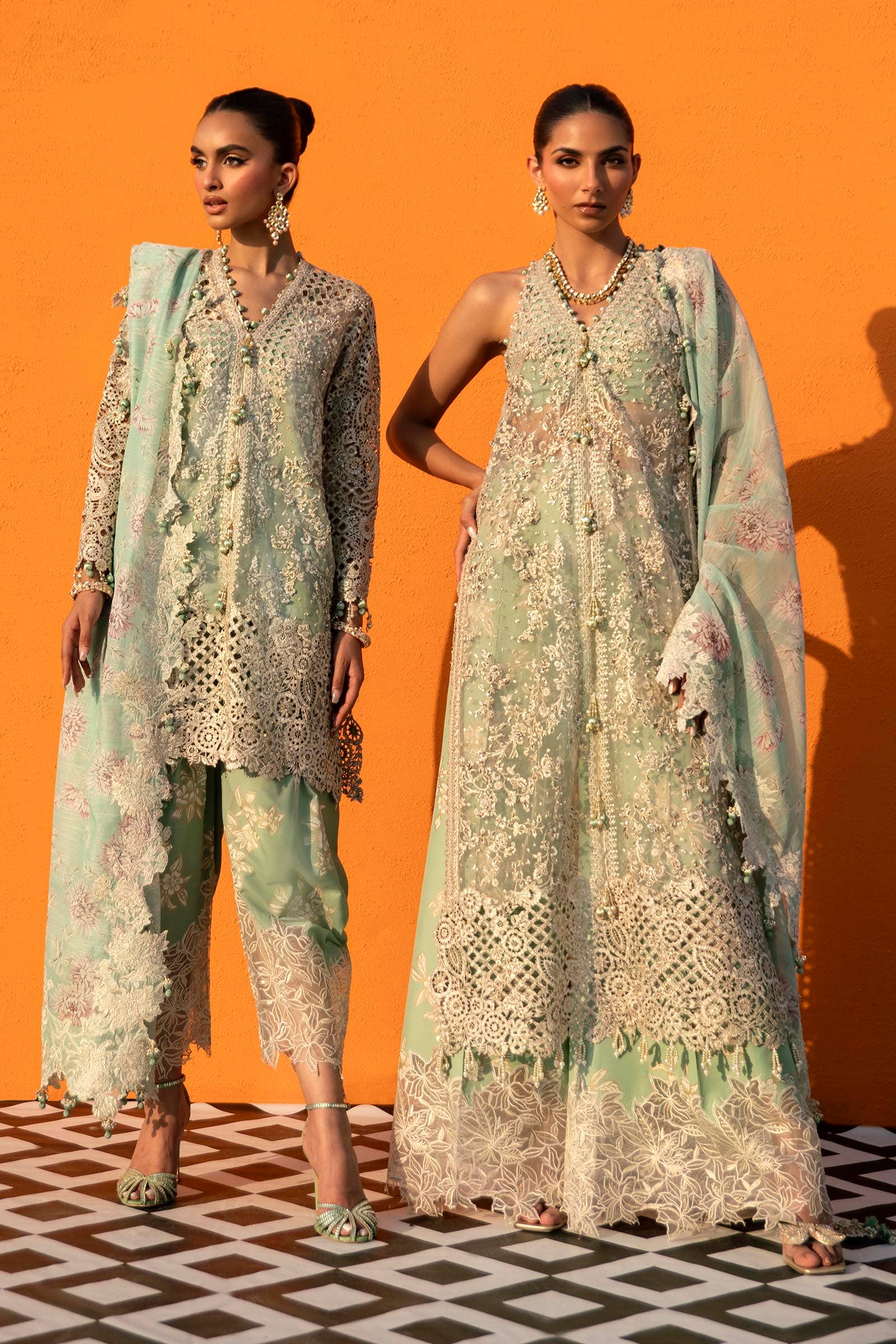 Sana Safinaz | Nura Festive 24 | N241-007-3CV - House Of Hania