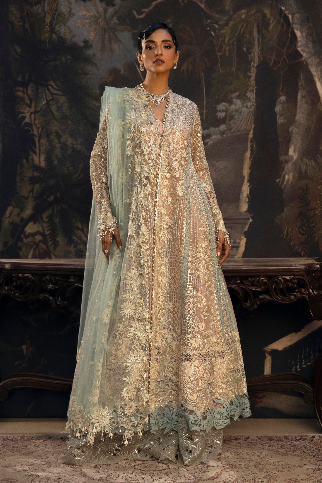 Sana Safinaz | Nura Festive 25 | N251-001-3CT - House Of Hania