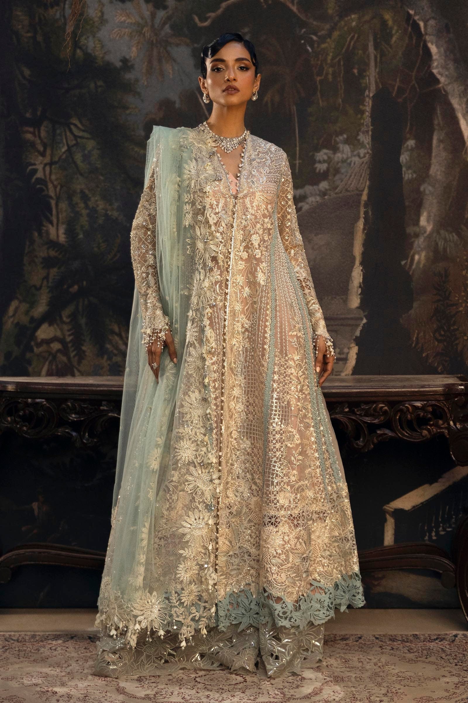 Sana Safinaz | Nura Festive 25 | N251-001-3CT - House Of Hania