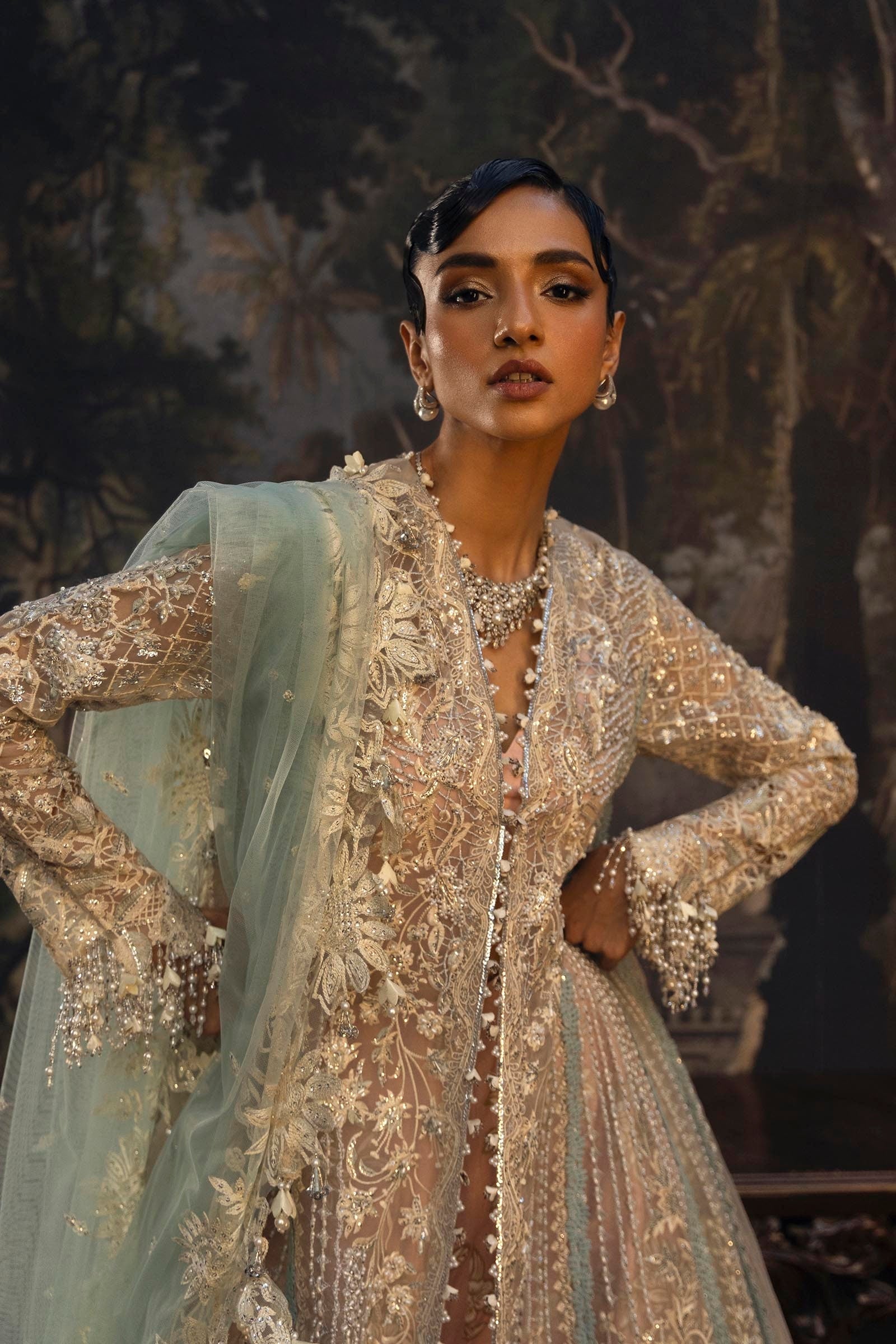 Sana Safinaz | Nura Festive 25 | N251-001-3CT - House Of Hania
