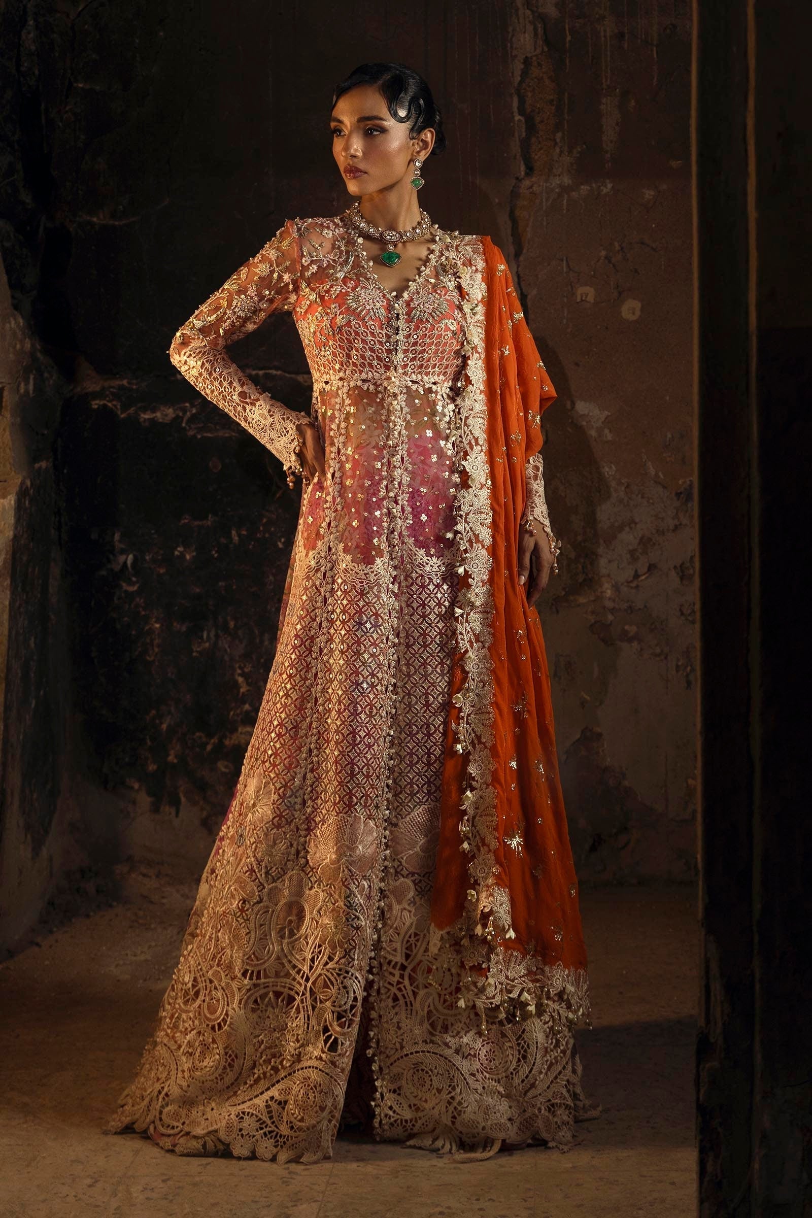 Sana Safinaz | Nura Festive 25 | N251-002-3CX - House Of Hania