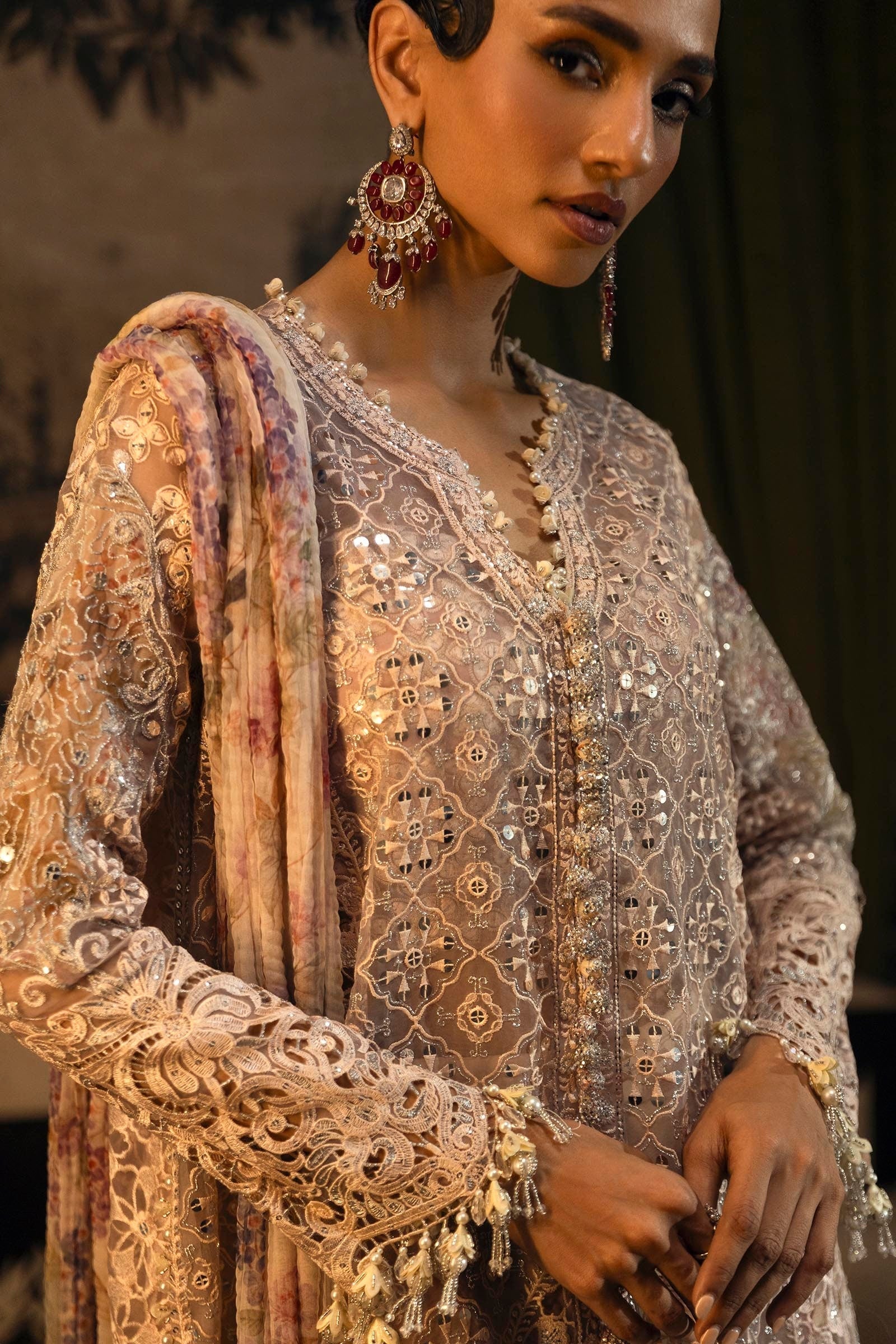Sana Safinaz | Nura Festive 25 |  N251-004-3DJ - House Of Hania