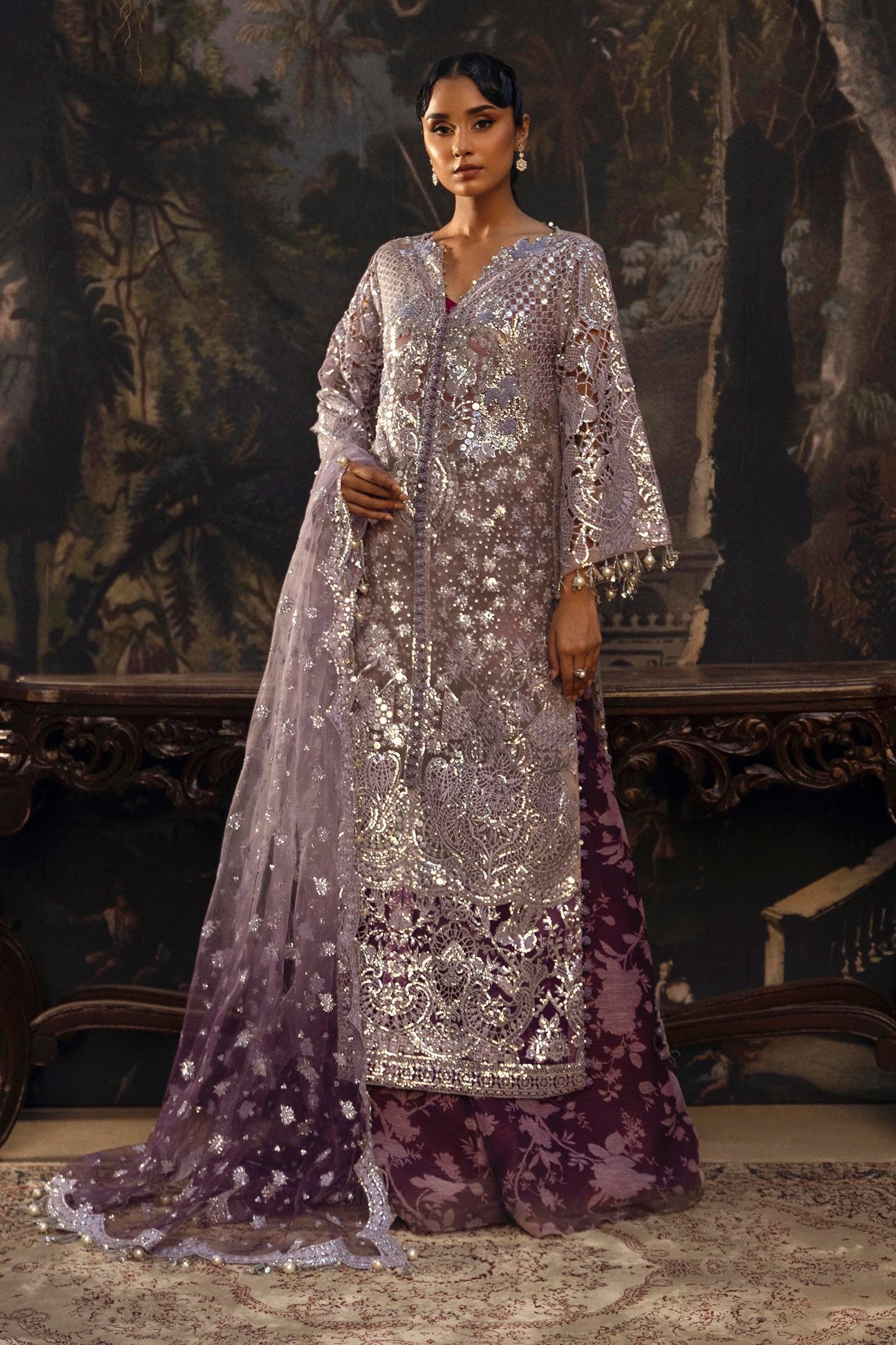 Sana Safinaz | Nura Festive 25 | N251-007-3DJ - House Of Hania