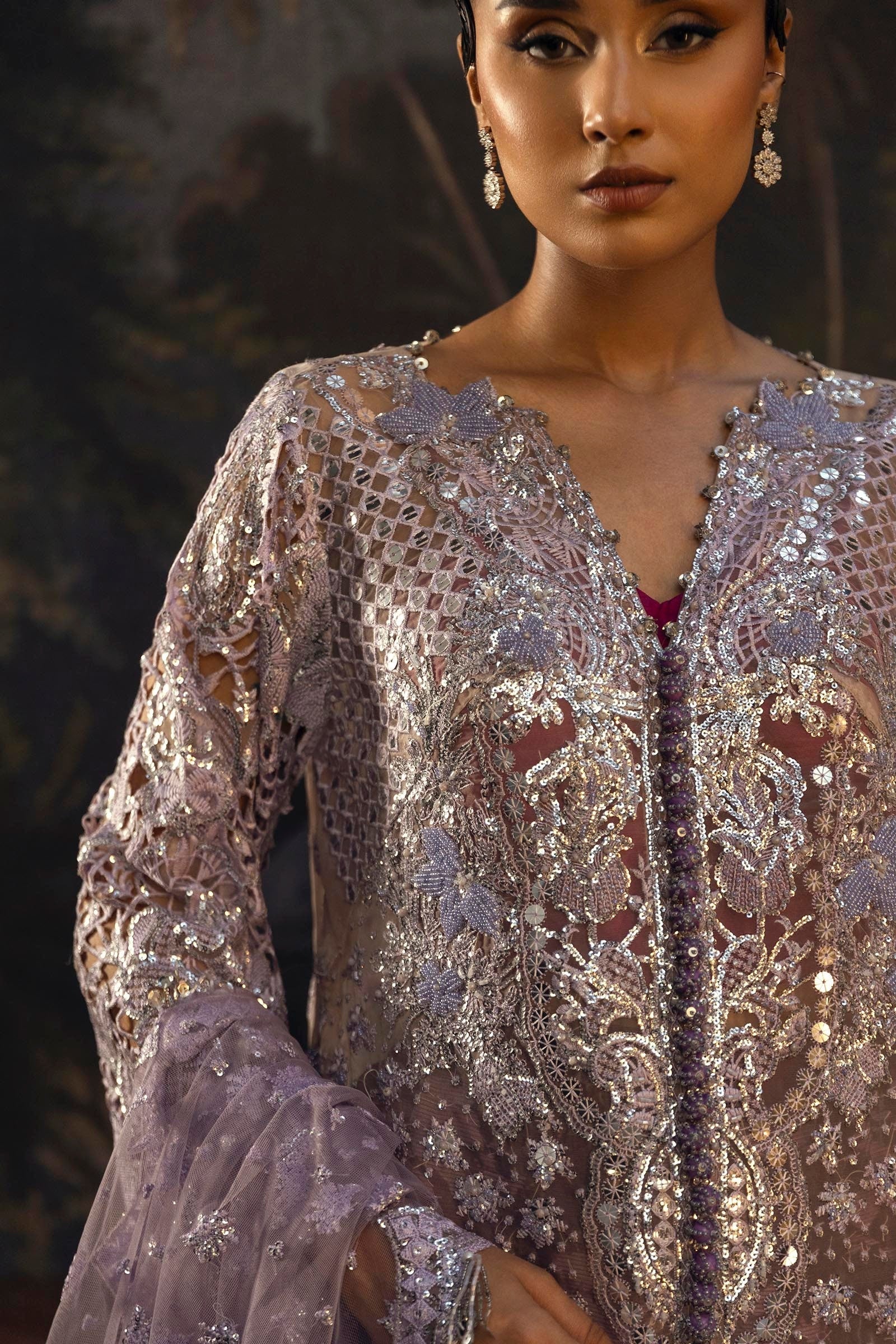 Sana Safinaz | Nura Festive 25 | N251-007-3DJ - House Of Hania
