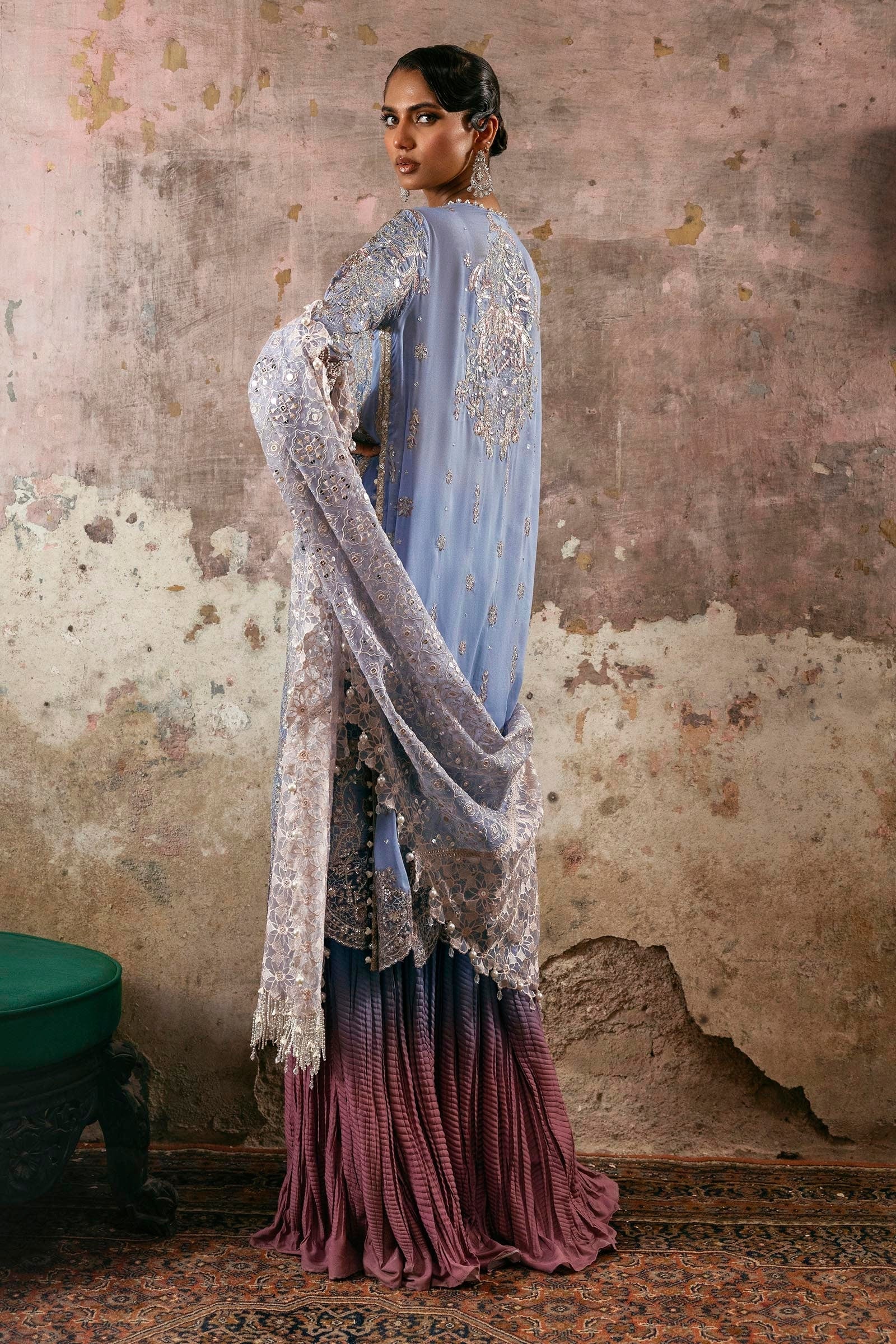 Sana Safinaz | Nura Festive 25 | N252-006-3CX - House Of Hania