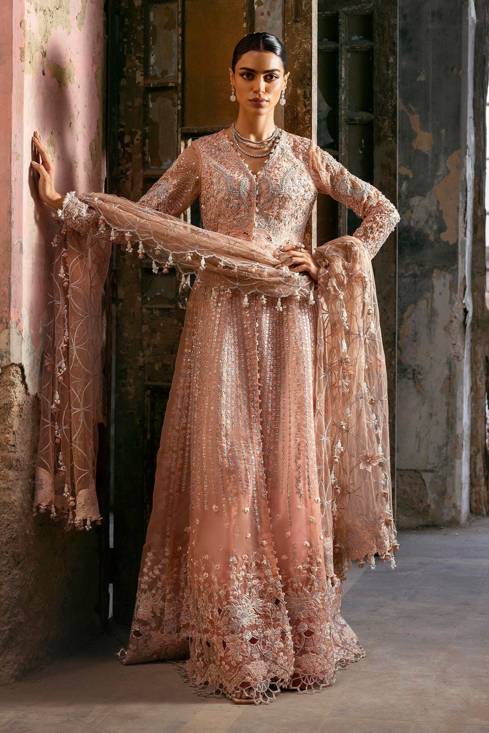 Sana Safinaz | Nura Festive 25 | N252-007-3CX - House Of Hania