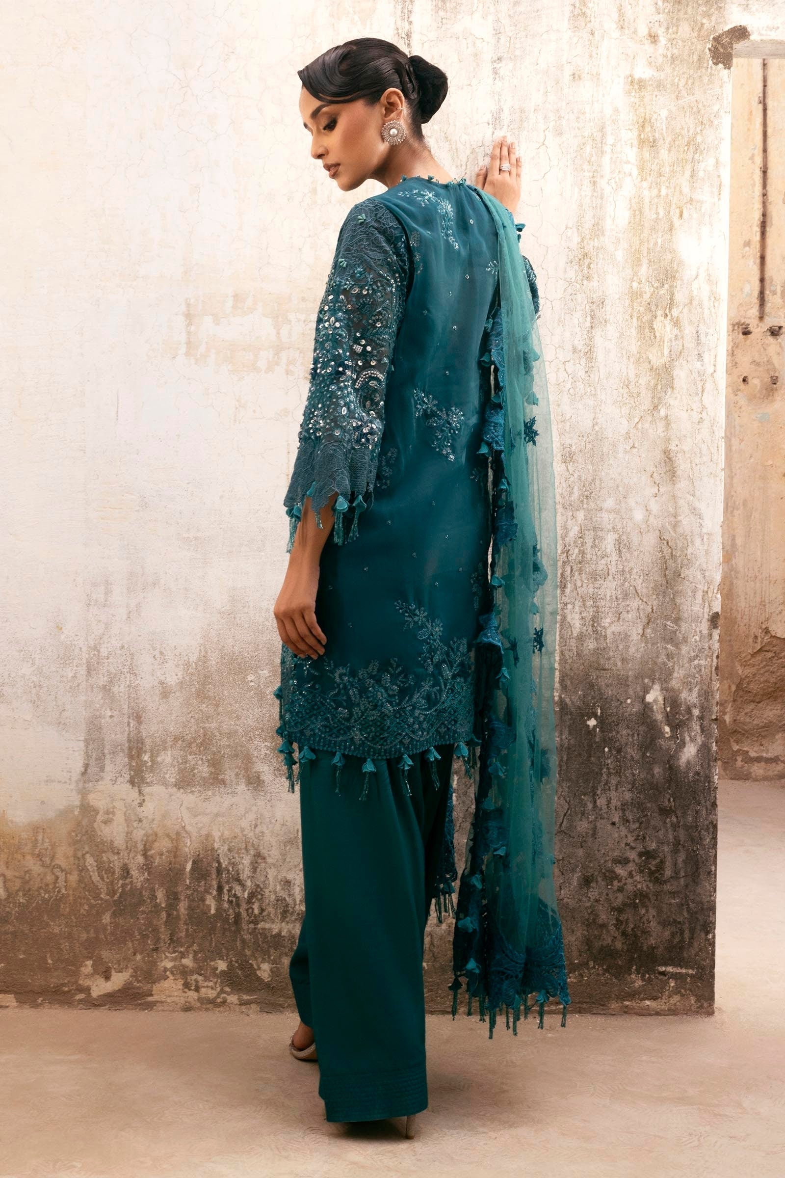 Sana Safinaz | Nura Festive 25 | N252-008-3CX - House Of Hania