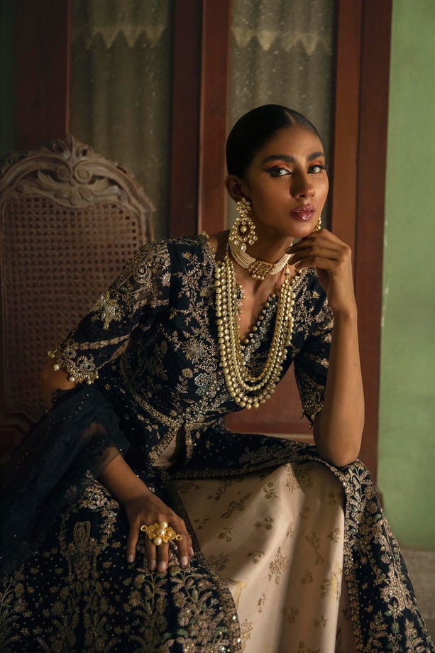 Sana Safinaz | Nura Festive | G223-007-CT - House Of Hania