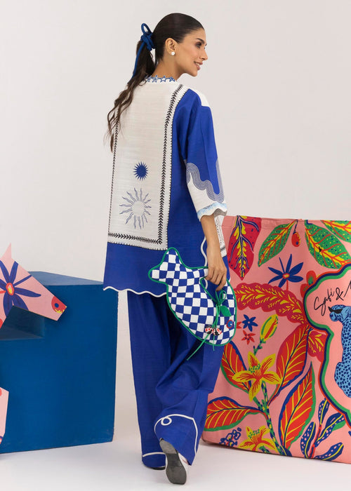Sana Safinaz | Safi Me Dawat Edition | FW25SM002P2T - House Of Hania