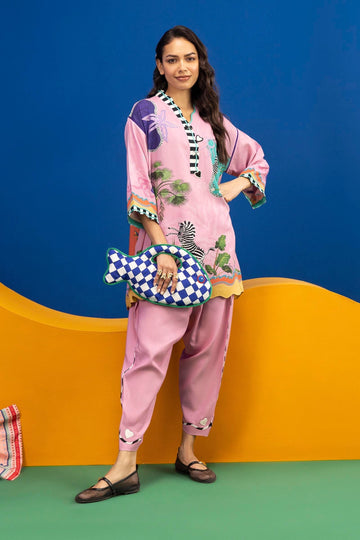 Sana Safinaz | Safi Me Dawat Edition | FW25SM007P2T - House Of Hania