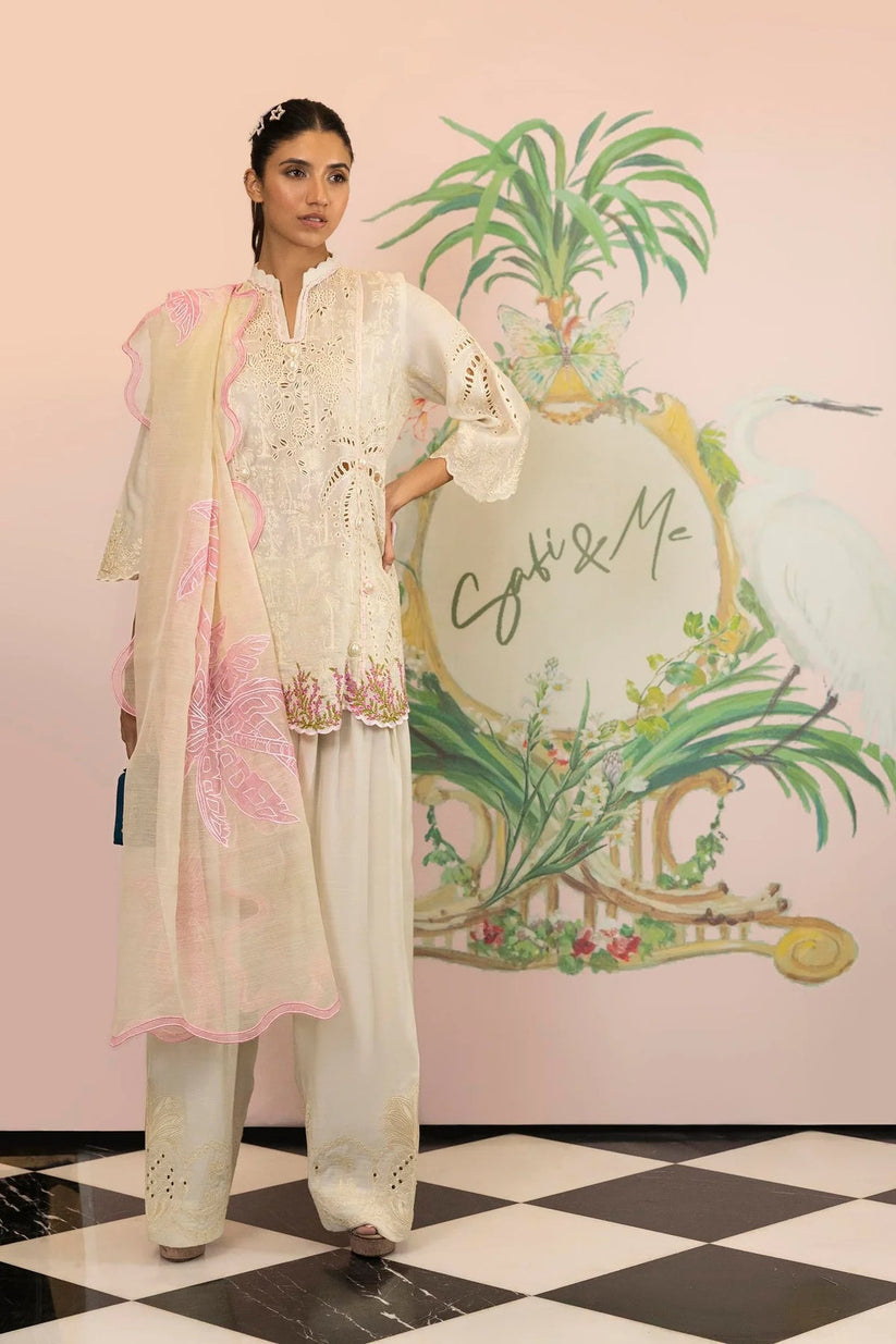 Sana Safinaz | Safi Me Dawat Edition | FW25SM023P2T - House Of Hania