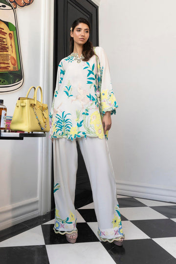 Sana Safinaz | Safi Me Dawat Edition | FW25SM024P2T - House Of Hania
