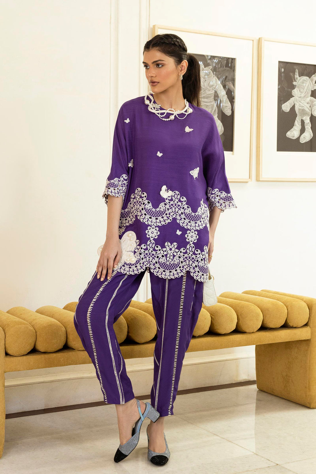 Sana Safinaz | Safi Me Dawat Edition | SS26SM046P2T - House Of Hania