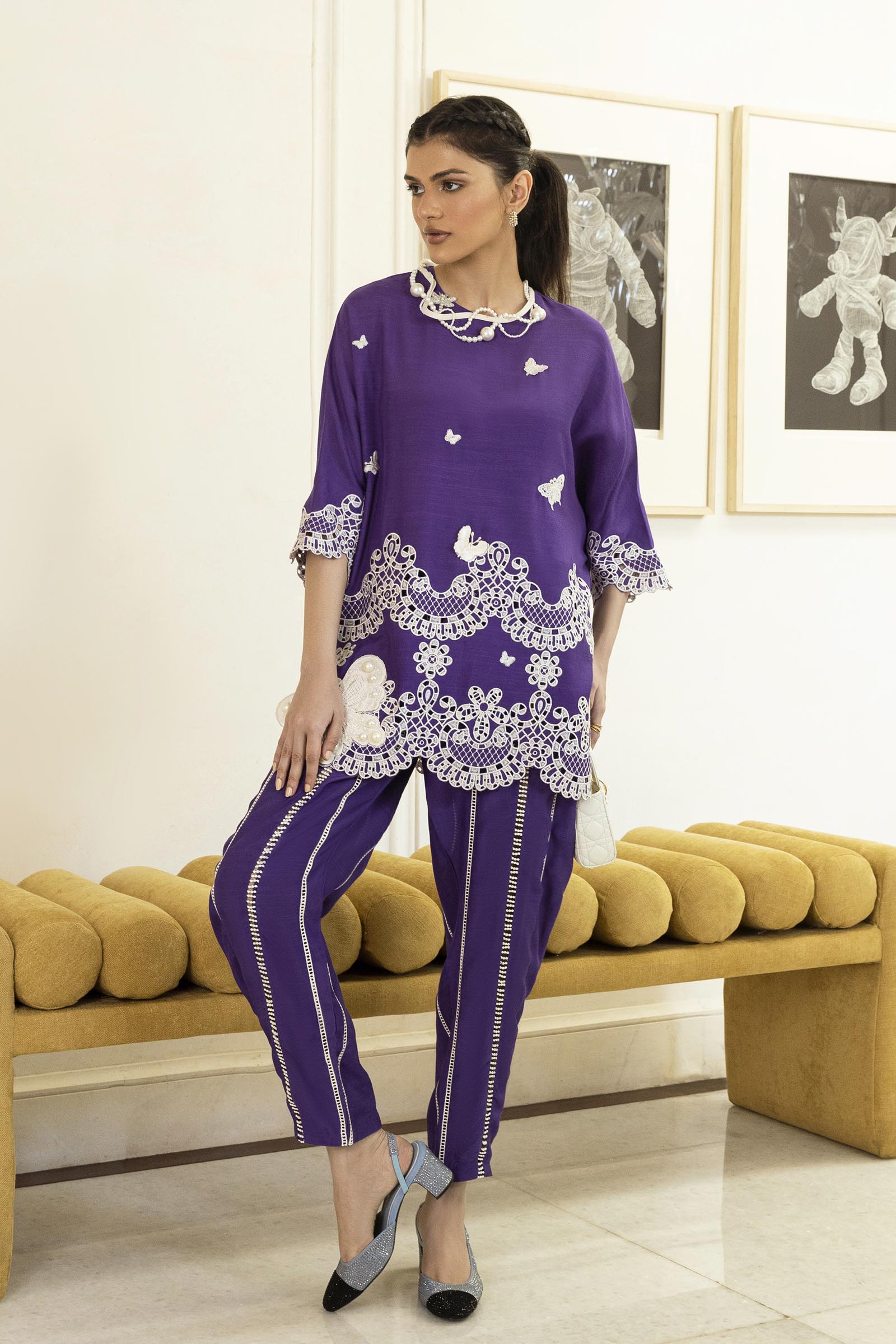 Sana Safinaz | Safi Me Dawat Edition | SS26SM046P2T - House Of Hania