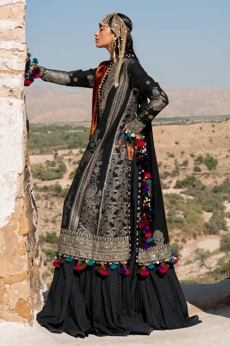 Sana Safinaz | Winter Luxury 23 | S231-001A-DF - House Of Hania