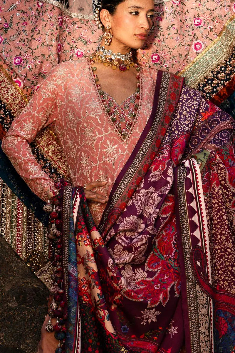 Sana Safinaz | Winter Luxury 23 | S231-002B-CP - House Of Hania