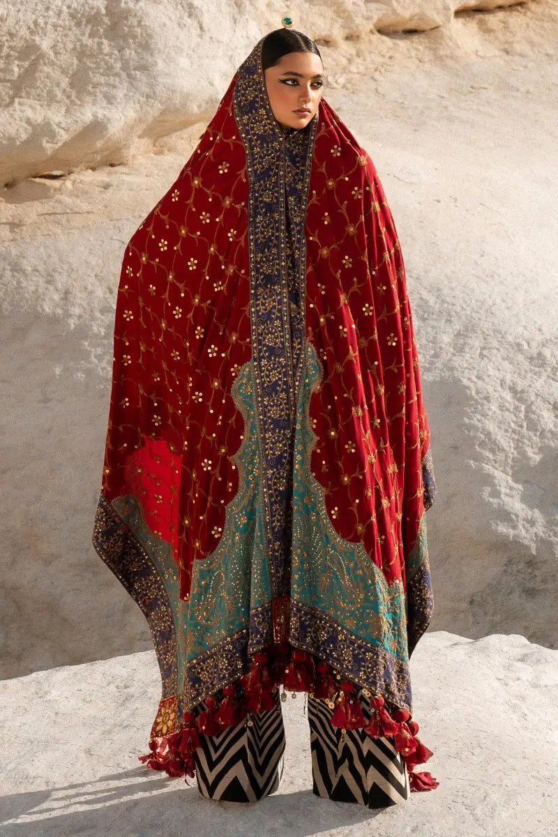 Sana Safinaz | Winter Luxury 23 | S231-003A-CP - House Of Hania