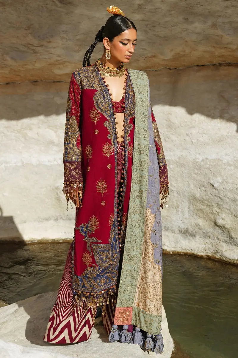 Sana Safinaz | Winter Luxury 23 | S231-003B-CP - House Of Hania