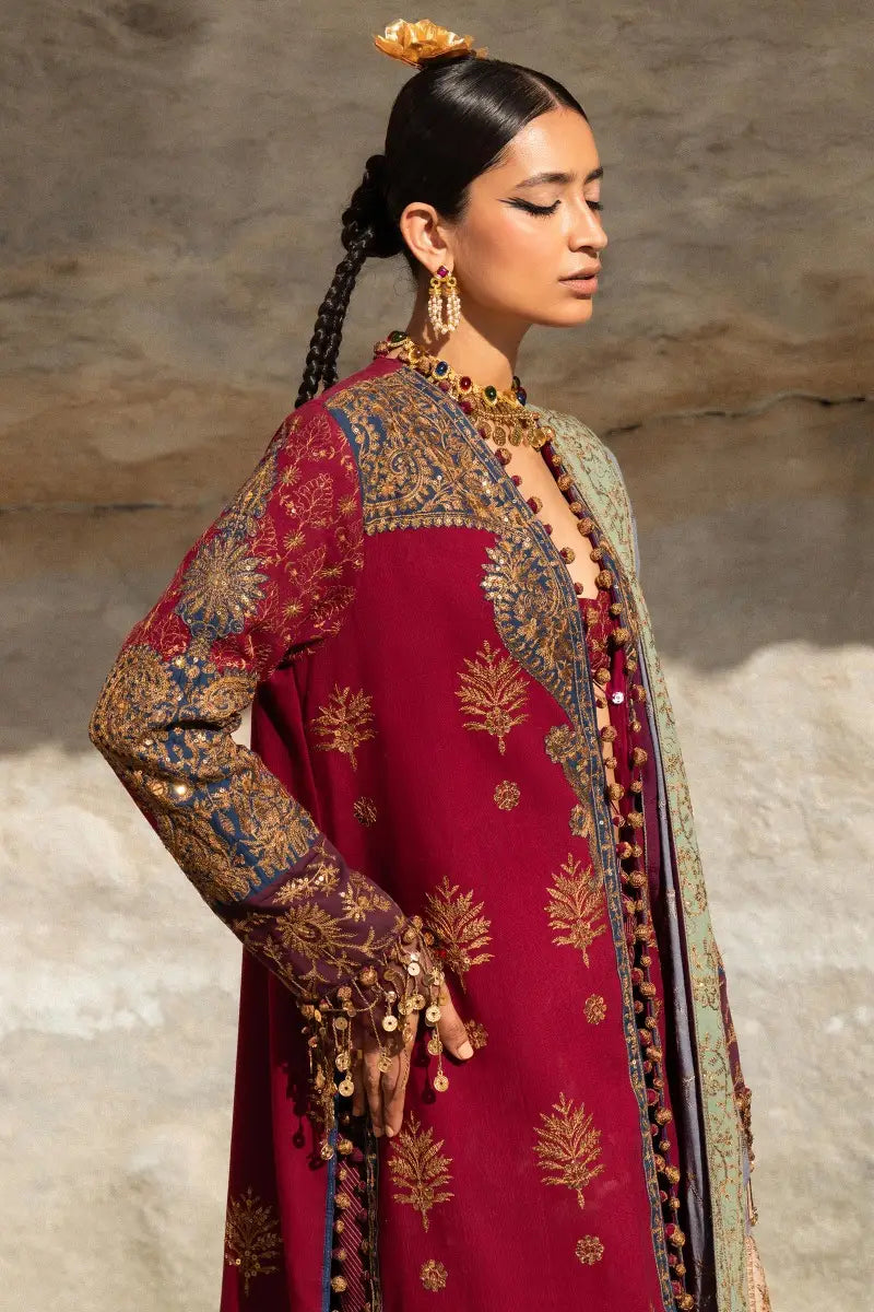 Sana Safinaz | Winter Luxury 23 | S231-003B-CP - House Of Hania