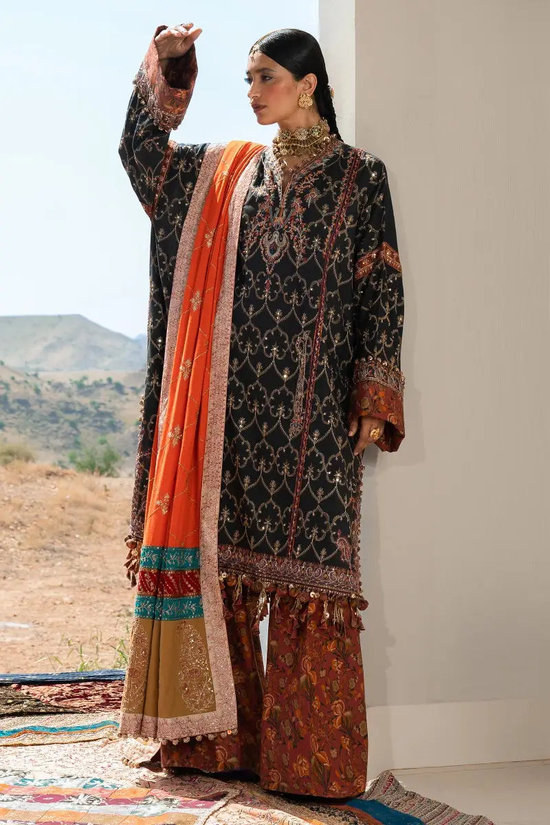 Sana Safinaz | Winter Luxury 23 | S231-004A-CP - House Of Hania
