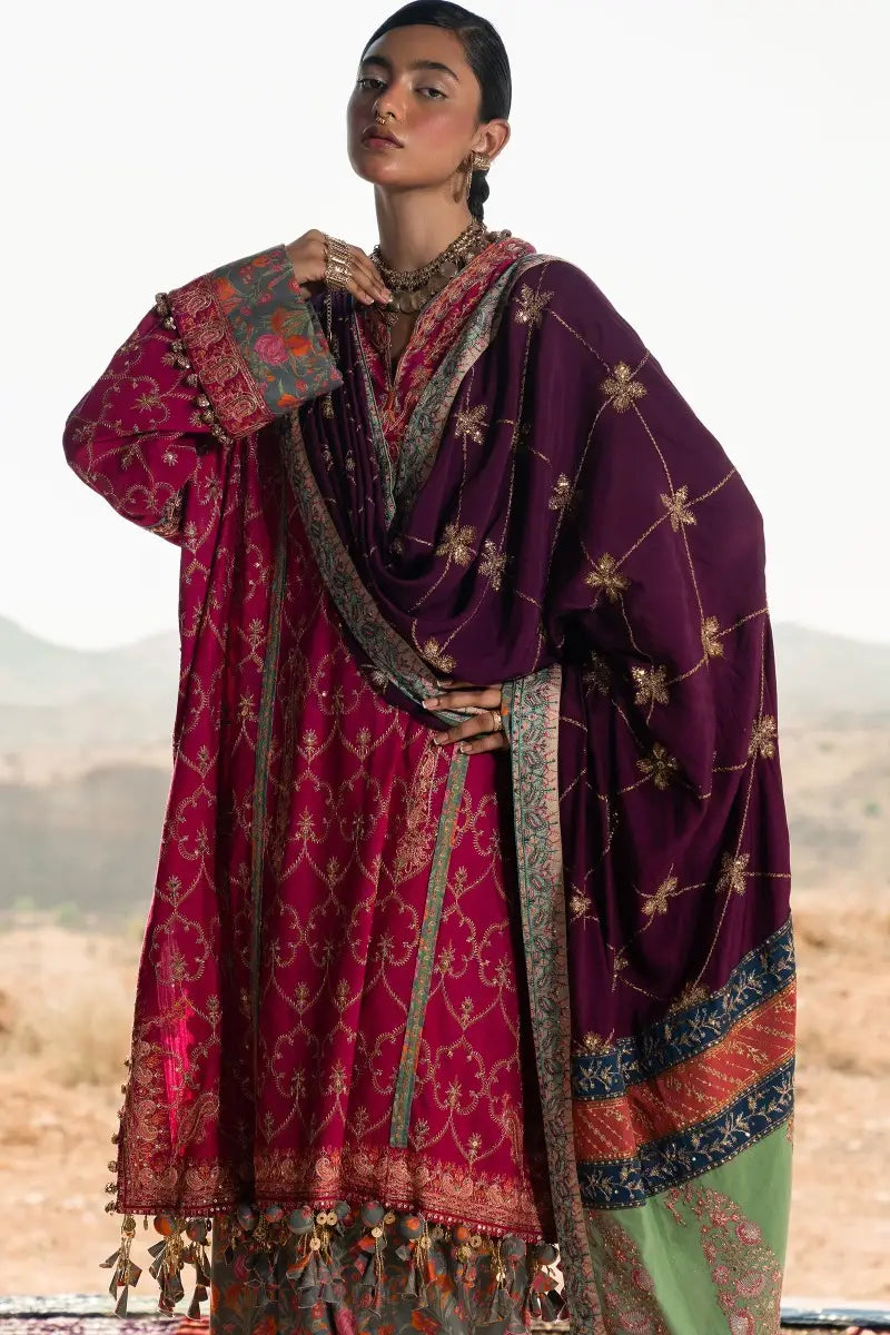 Sana Safinaz | Winter Luxury 23 | S231-004B-CP - House Of Hania