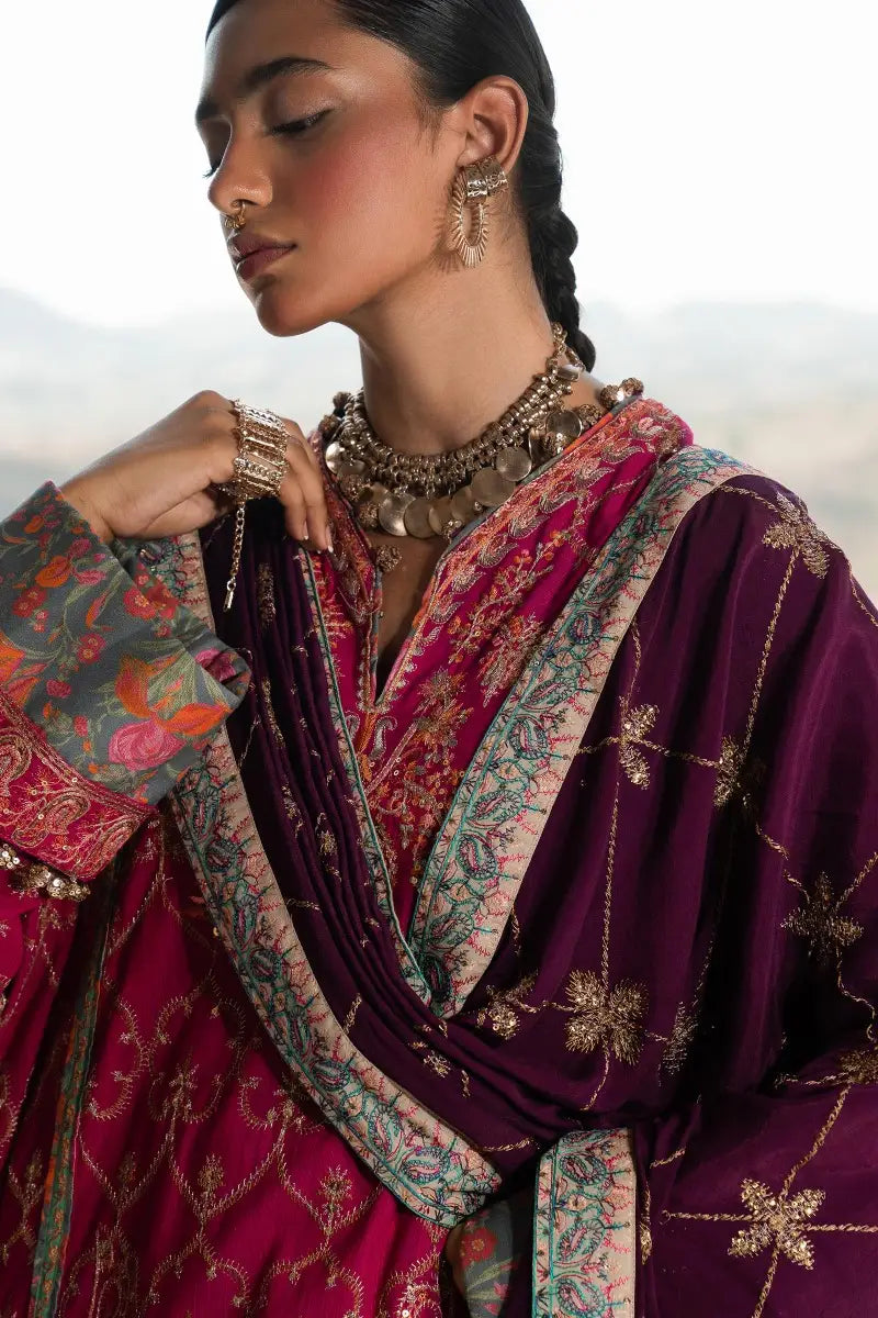 Sana Safinaz | Winter Luxury 23 | S231-004B-CP - House Of Hania