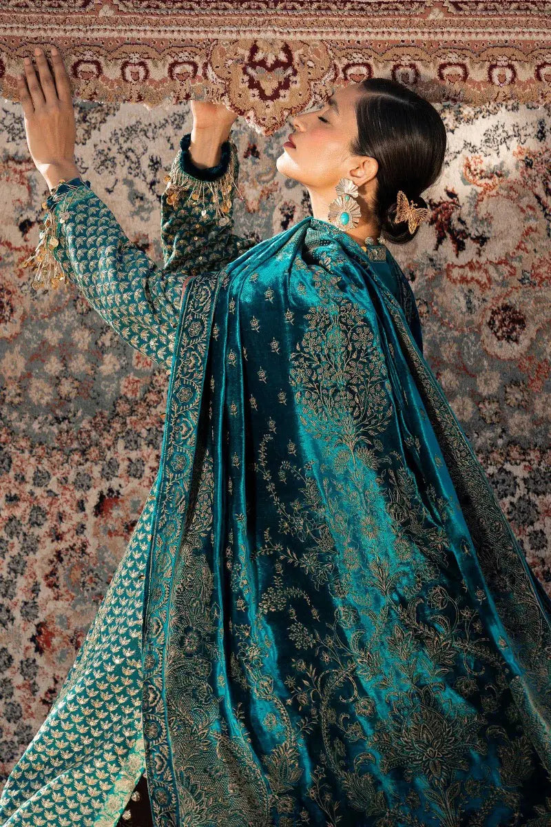Sana Safinaz | Winter Luxury 23 | S231-007A-DE - House Of Hania