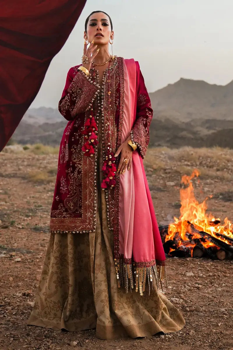 Sana Safinaz | Winter Luxury 23 | V231-004-DE - House Of Hania