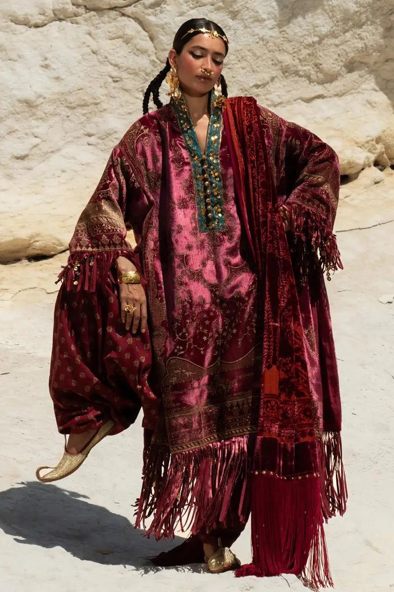 Sana Safinaz | Winter Luxury 23 | V231-006-CO - House Of Hania
