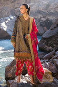 Sana Safinaz | Winter Shawl 24 | Velvet V241-004-3CP - House Of Hania