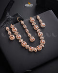 Scabiosa Necklace Set - House Of Hania