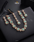 Scabiosa Necklace Set - House Of Hania